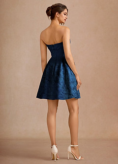 Clementine Dark Navy Mini Dress image3