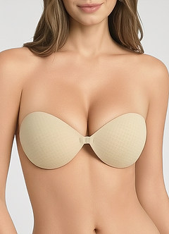 front Azazie Pezoneras Push-Up Invisibles - Tejido Transpirable con 8 Orificios