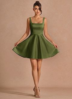 Brynn Olive Mini Dress image2