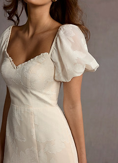 Midi jurk Misha Champagne image7