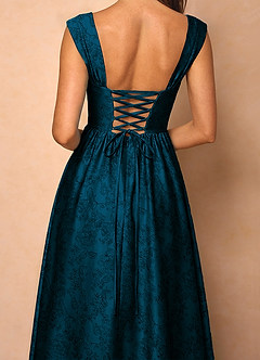 Runa Navy Black Maxi Dress image6