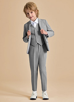 front Oliver Garçons Gris Costume 3 pièces