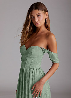 Candice Matcha Corset Maxi Dress image5