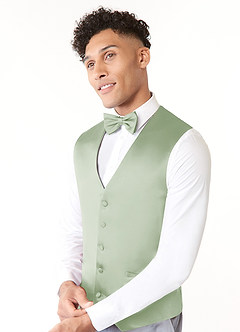 front Matte Satin Vest