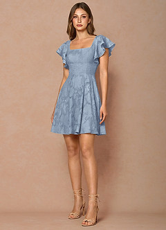 Kleid Anna Puderblau image3