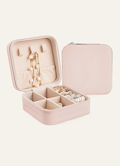 front Caja de joyería de PU