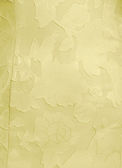 Azazie Flossie Mother of the Bride Dresses Lemon Sorbet A-Line Pleated Chiffon Dress image8