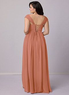 Barbie ♥ Azazie Bridesmaid Dresses MAI TAI A-Line Corset Chiffon Dress image10
