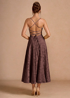 Vestido Moca Coco Largo Irelia image3