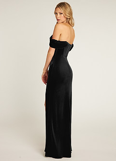 Jas Black Velvet Maxi Dress image5