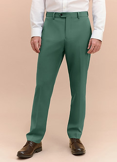 front James Eucalyptus Structured Stretch Dress Pants