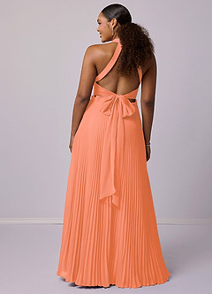 Barbie ♥ Azazie Bridesmaid Dresses Sunset A-Line Pleated Chiffon Dress image8