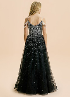 front Azazie Anya Junior Formal Dress