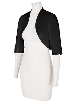 front Azazie Matching Color Silas Matte Satin Wrap