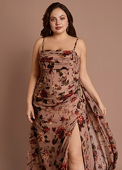 Aurra Mauve Multi Maxi Dress image15
