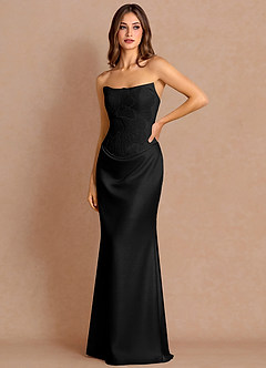 Xarisse Black Maxi Dress image5