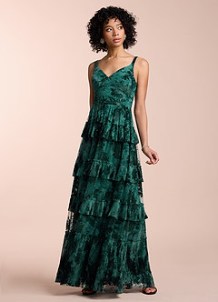 ruffle floor length dress Yule Love all of the ruffles Maxi Dress – Only Little Once
