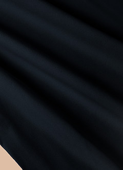 front Noah Navy Blue Performance Stretch Dress Shirt