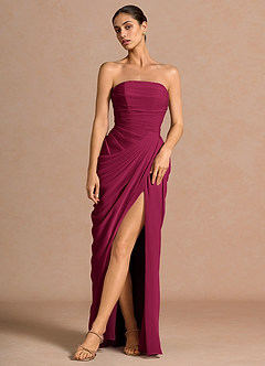 Kaavia Merlot Maxi Dress image3