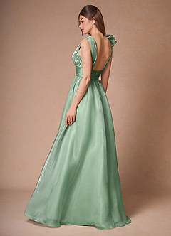 Vesper Salvia Balklänning med volanger image7