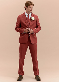 front James Terracotta Costume 3 pièces