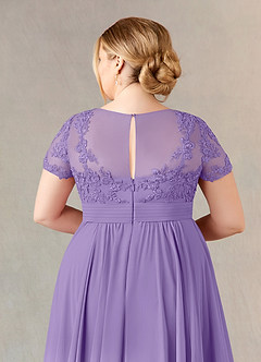 Azazie Annette Kleider für die Brautmutter A-Linie Spitze Chiffon Kleid Tahiti image12