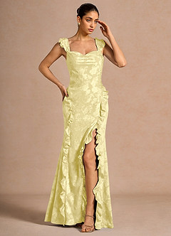 Robe Maxi Sorbet Au Citron Barsha image4