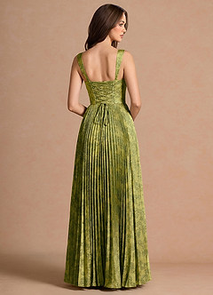 Isonelle Moss Navy Maxi Dress image2