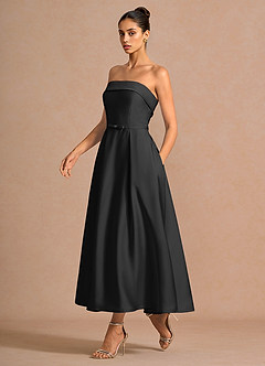 Rhoswen Black Maxi Dress image5