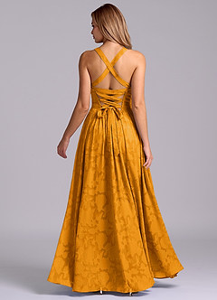 Azazie Francis Brudtärnklänningar Klä av A-Linje i Blommig Utbrändhet Korsett Knäck image6