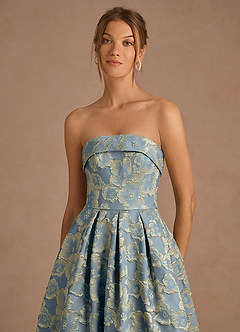 Kleid Florentine Blauer See image5