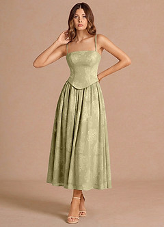 Isaura Celadon Midi Dress image3