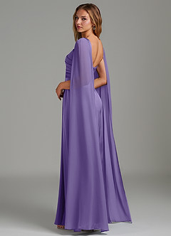 Azazie Niveah Bridesmaid Dresses Tahiti A-Line Strapless Stretch Satin Convertible Dress image6