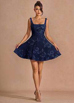 Brynn Navy Mini Dress image3