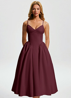 L'Amour Cabernet Maxi Dress image3