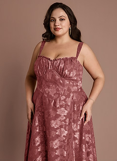 Sylvie Vintage Rose Midi Dress image12