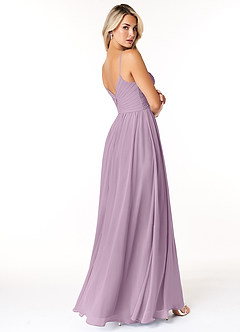 Azazie Lisbon Bridesmaid Dresses Wisteria A-Line Sweetheart Neckline Chiffon Dress image2