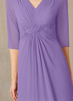 Azazie Yessica Mother of the Bride Dresses Tahiti A-Line Sequins Chiffon Dress image3