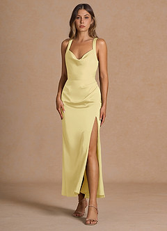 Vestido Sorbete De Limón Largo Eulalia image4