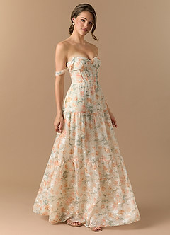 Milla Peach Meadow Maxi Dress image3