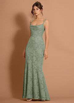 Aubrey Pistachio Maxi Dress image3