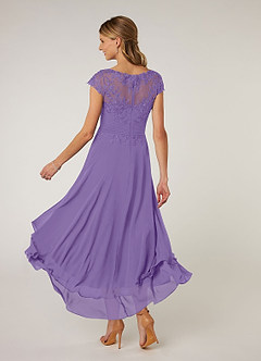 Azazie Shonda Mother of the Bride Dresses Tahiti Lace Chiffon Dress image4