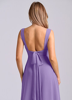 Azazie Beatrice Final Sale Tahiti A-Line Sweetheart Neckline Chiffon Dress image7