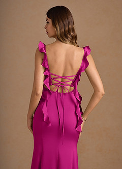 Vestido Rosa Caliente Largo Lilibet image6