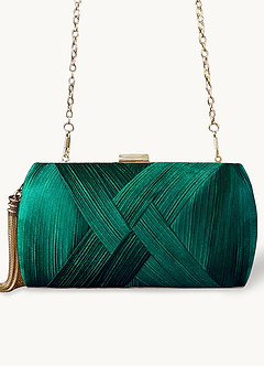 front Gorgeous Tassels Clutch Bag