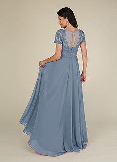 Azazie Annette Mother of the Bride Dresses Twilight A-Line Lace Chiffon Dress image2