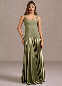 vestido Maxi Pistache Heloise image1