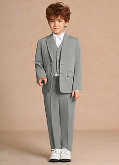 front Oliver Grey Boys 3-Piece Suit