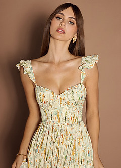 Adele Spring Multi Maxi Dress image7