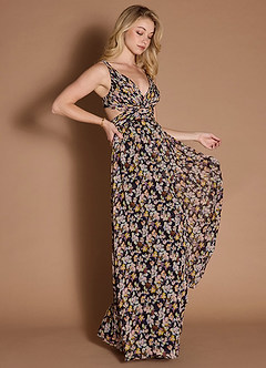 Aspen Black Multi Maxi Dress image6